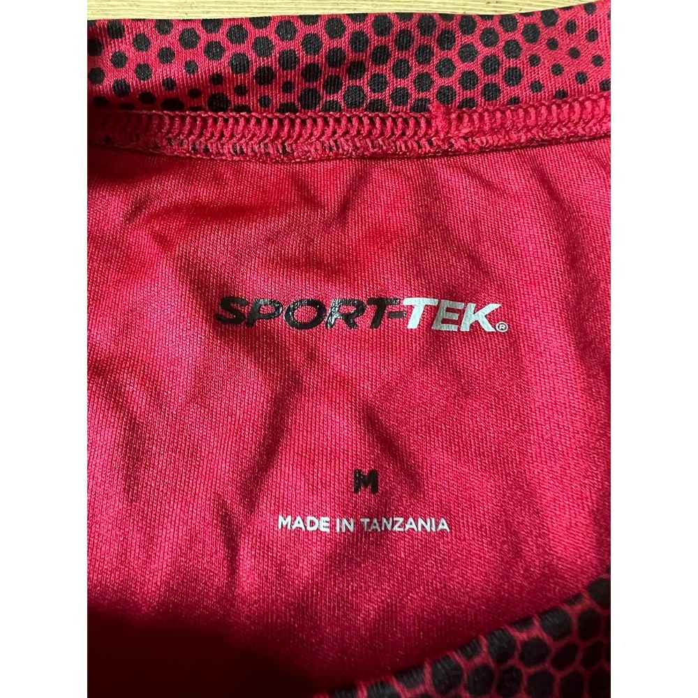 Mens Boys Athletic Dri-Mesh Lightweight Running Soccer Sports Shirt Sport-Tek m - Picture 4 of 4